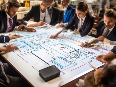 景区与酒店洽谈合作，助力可持续发展。